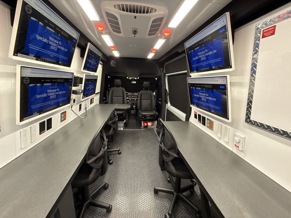 15' Mobile Drone Deployment Van 